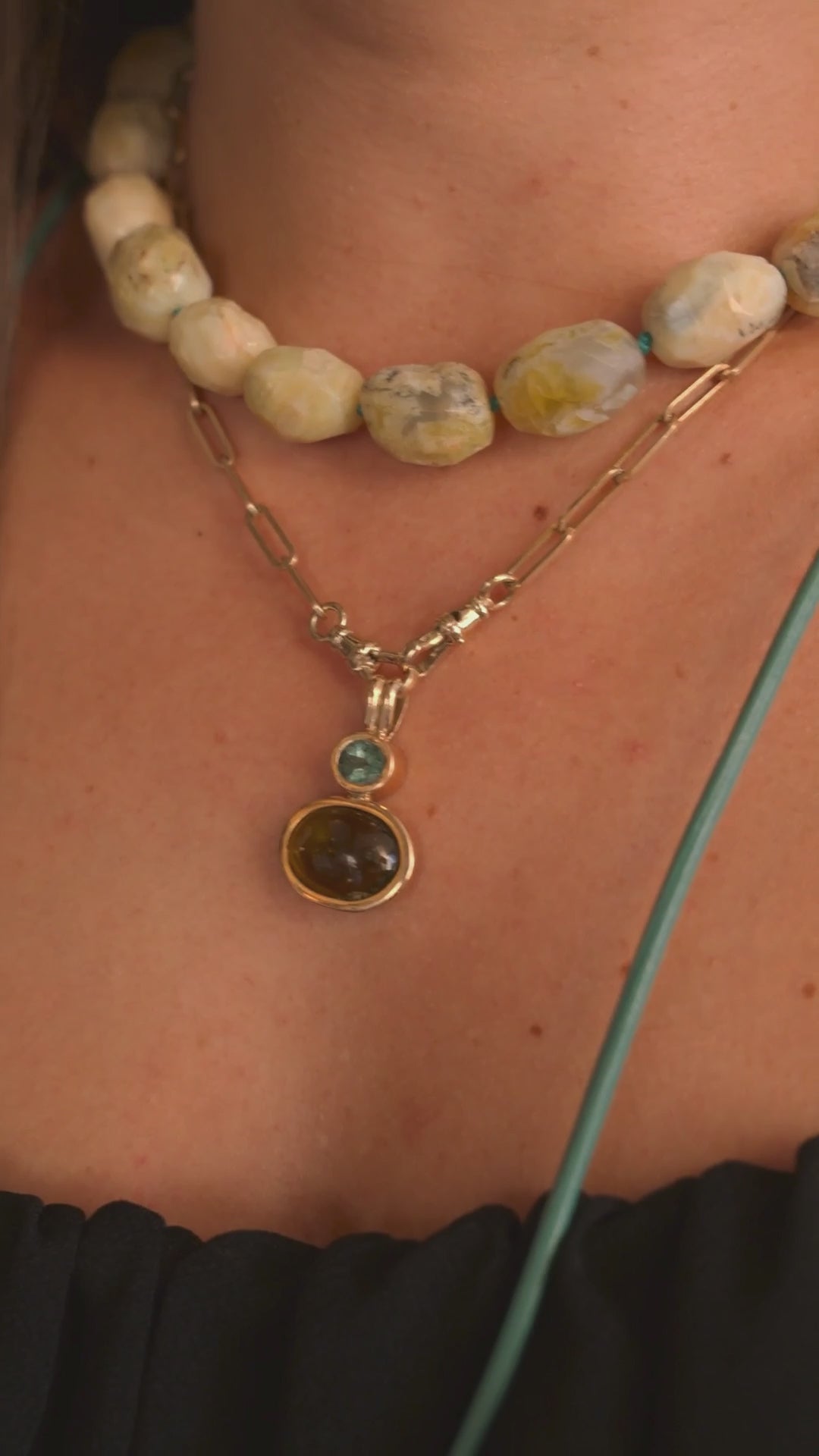 Tourmaline Oval Totem